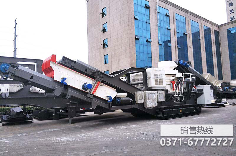 车载式移动制砂机对场地要求不高 可移动式打砂作业