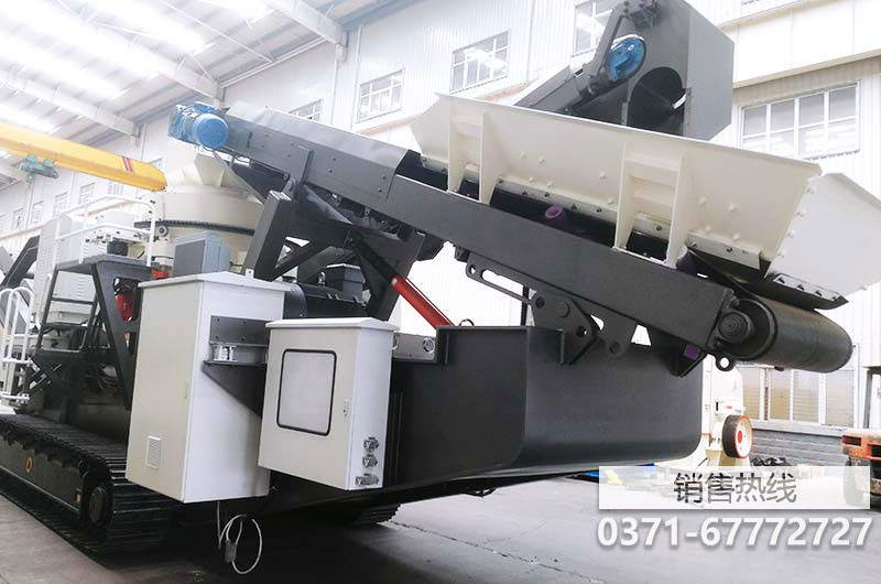 移动制砂筛分一体机以流动制砂方式赢得用户的青睐